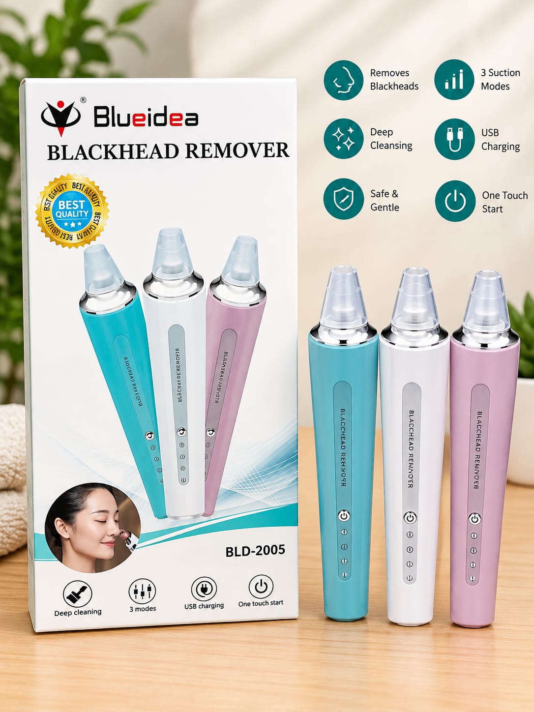 Electric Blackhead Remover & Pore Cleaner