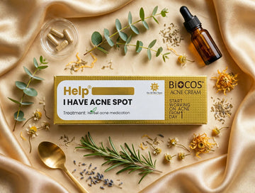 BioCOS Acne Cream – Herbal Spot Treatment with SPF 50