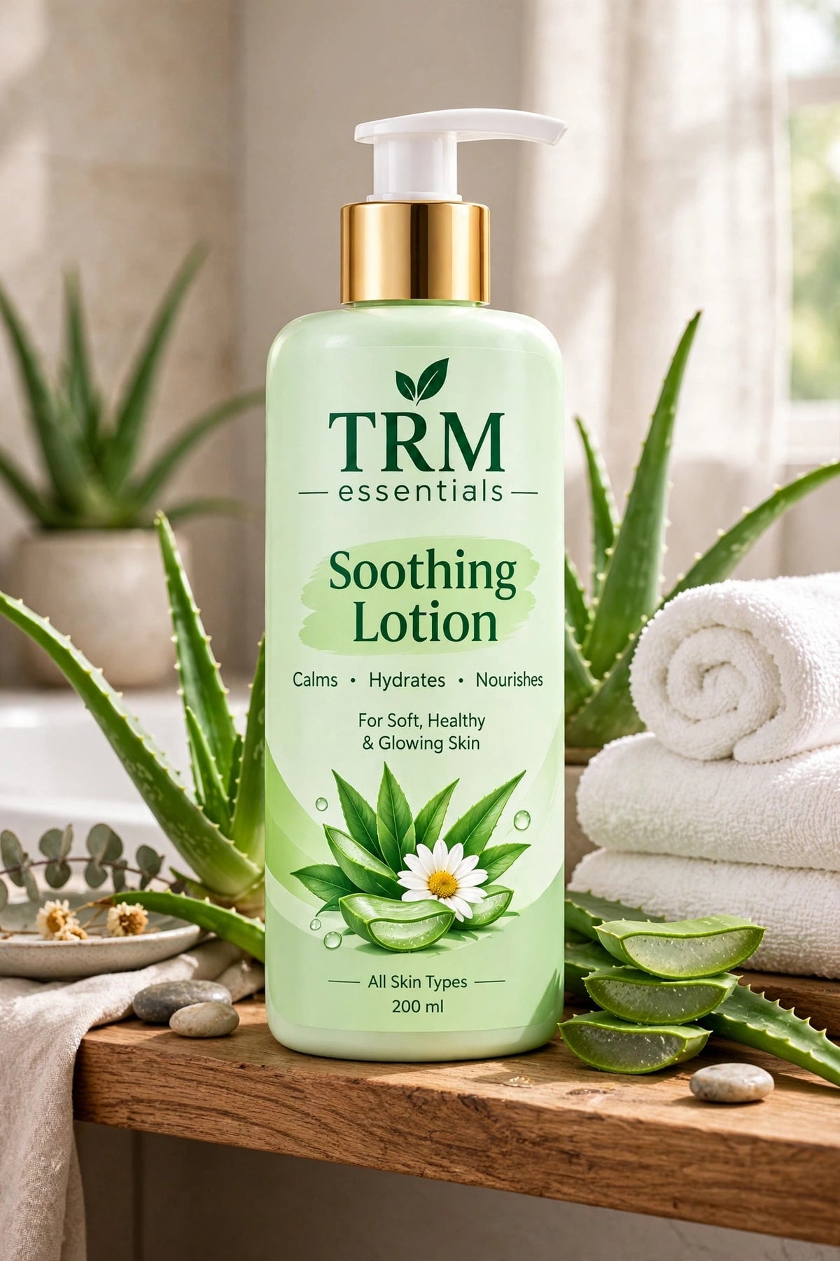 TRM Essentials Soothing Lotion – Calms, Hydrates & Nourishes200ml