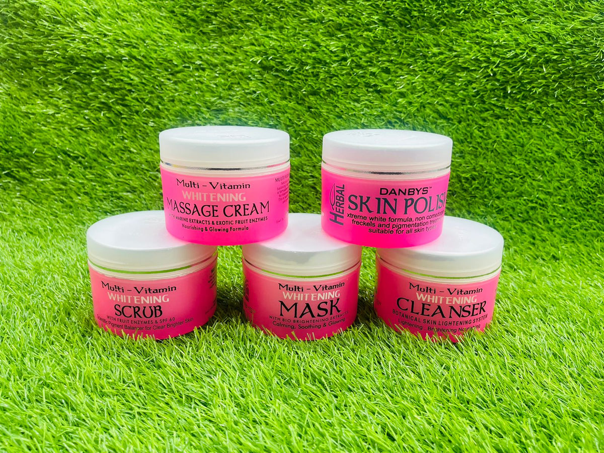 Multi‑Vitamin Whitening Facial Set 5in1
