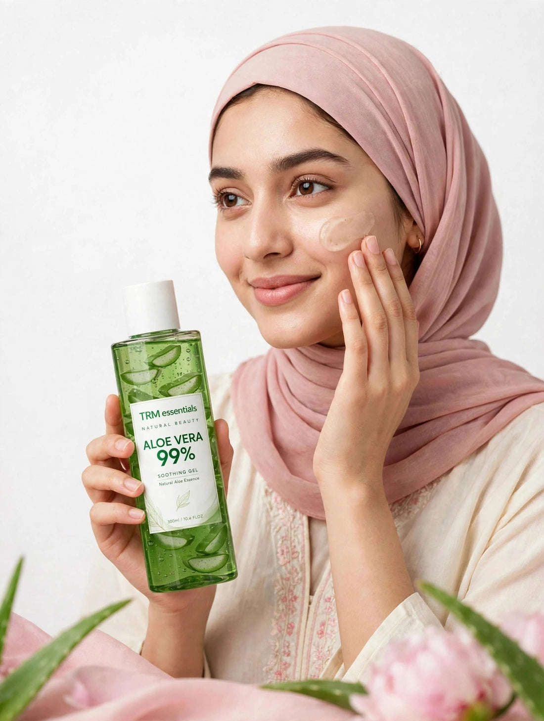 TRM Essentials Aloe Vera 99% Soothing Gel – Natural Skin Hydration